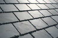 Old Harlow slate roof